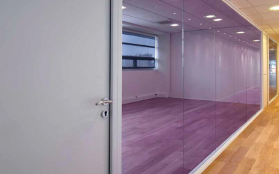 Cloison vitrée intérieure Cloison open space