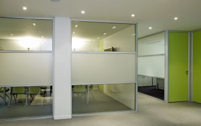 Cloisons bureaux Pose de cloisons semi-vitrées