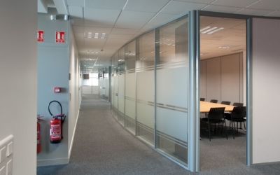 Cloisons couloir cloison vitrée couloir